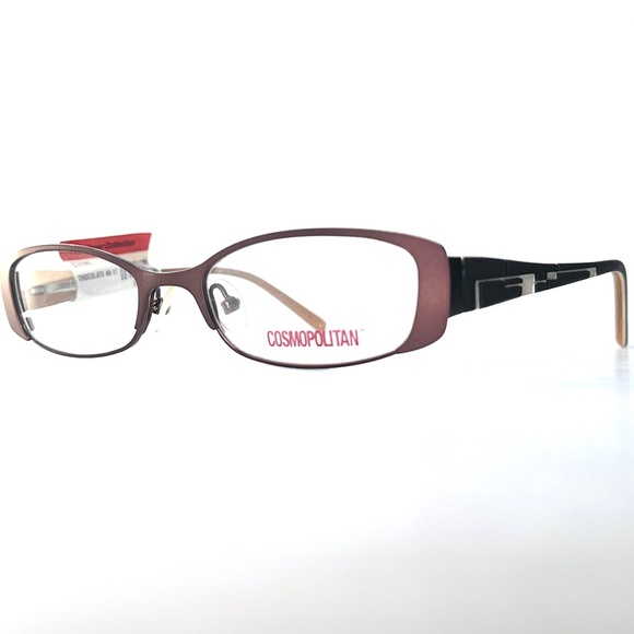 Vintage Chocolate and Black Women's Glasses - Picture 3 of 14